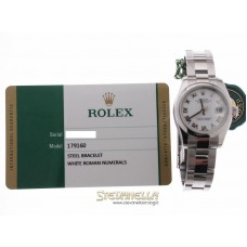 Rolex Lady Datejust 26mm ref. 179160 Oyster bianco romani full set